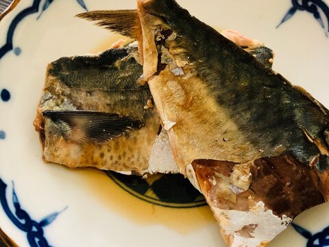 レンジで鯖のはちみつ醤油煮